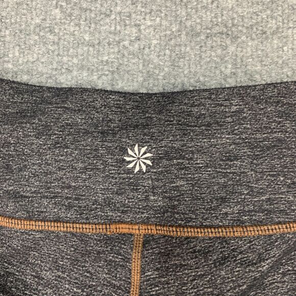 Athleta Mind of Matter Capri Womens XXS 2XS Cut Out Hem Leggings Stretch Pull On - Picture 9 of 12